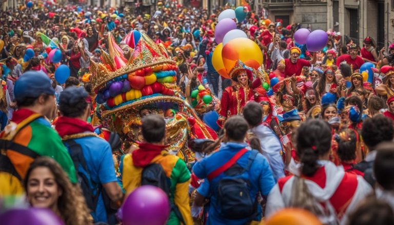 Donostia comparsa de gigantes y cabezudos