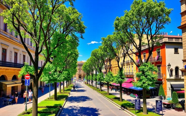 características del Paseo de Sarasate