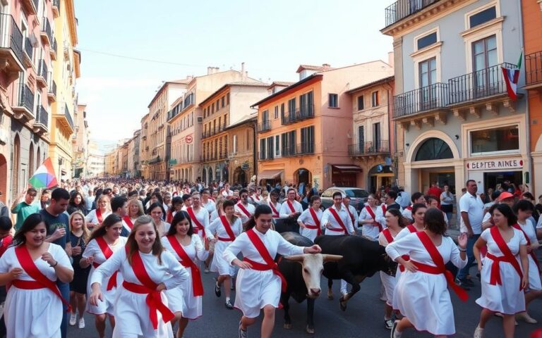 Sanfermines en Navarra