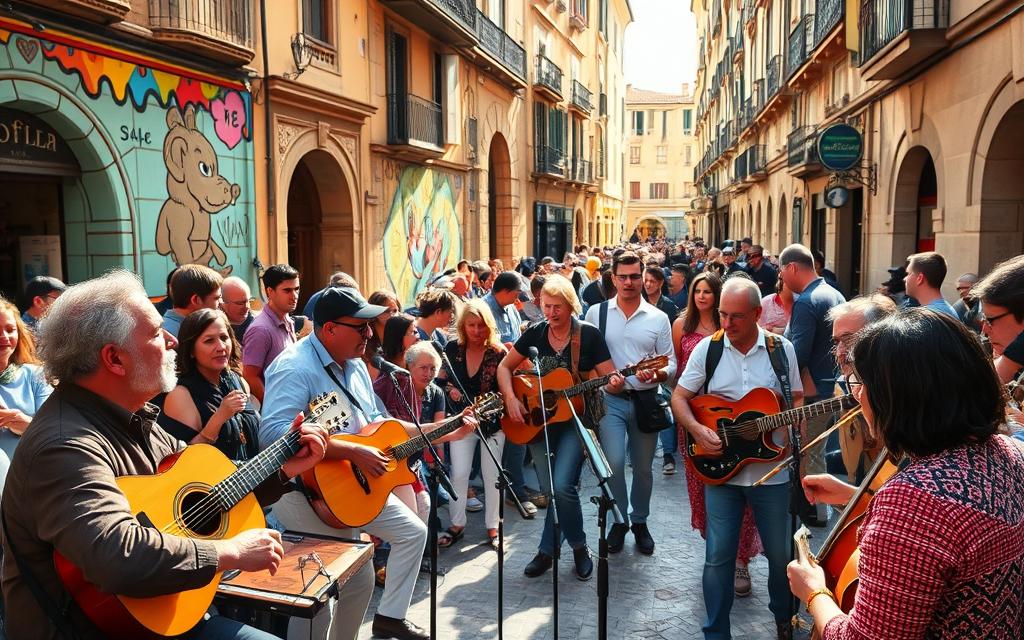 artistas locales en Pamplona